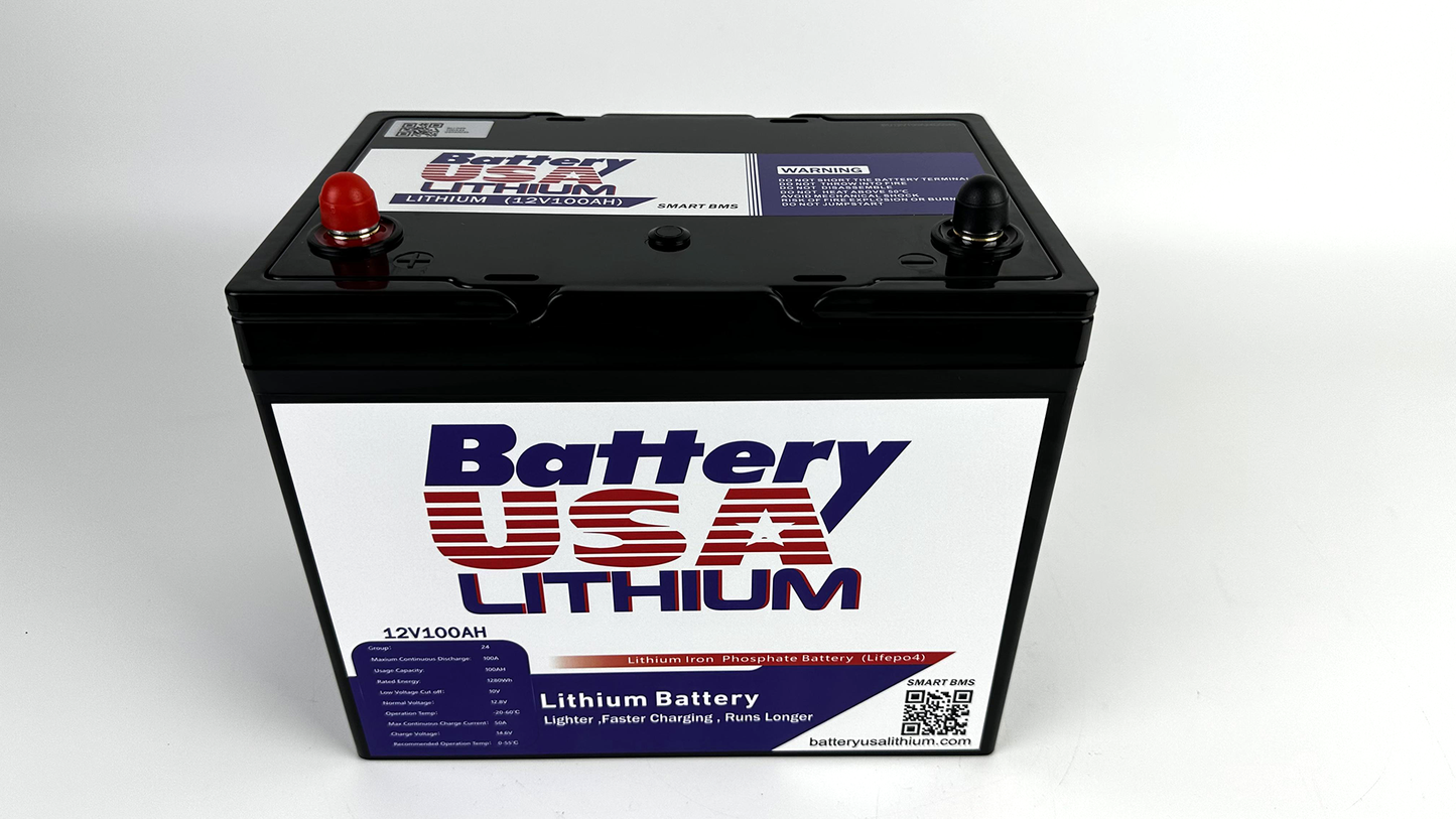 12v-100ah Lithium Battery