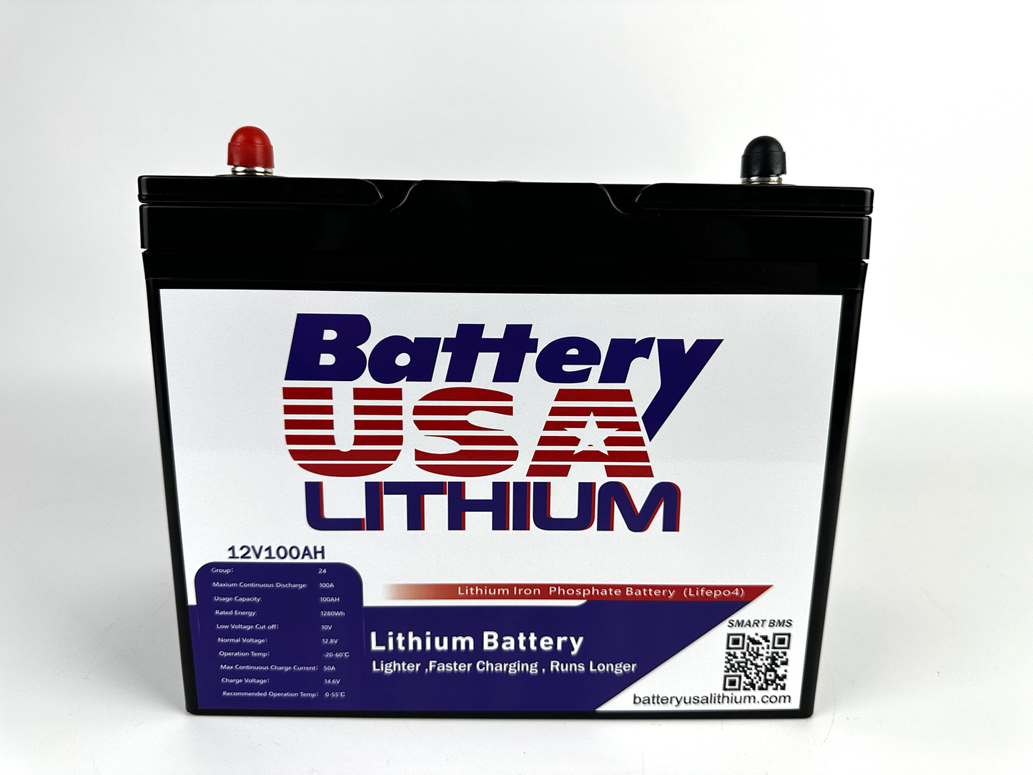 12v-100ah Lithium Battery