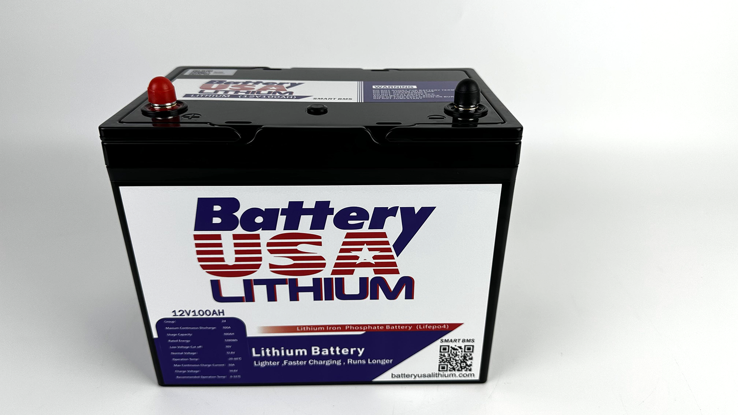 12v-100ah Lithium Battery