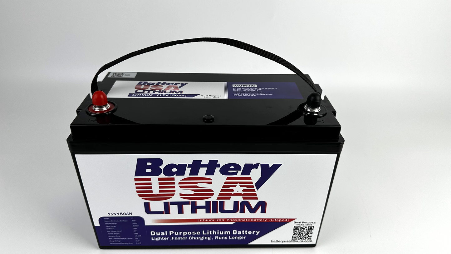 12v-150ah Dual-Purpose Starting Lithium Battery