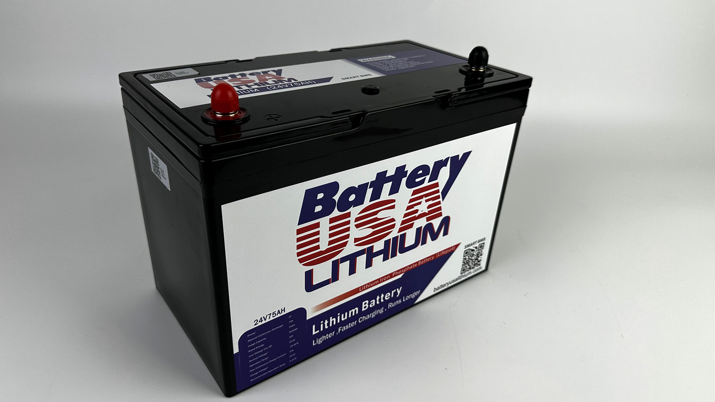 24v-75ah Lithium Battery