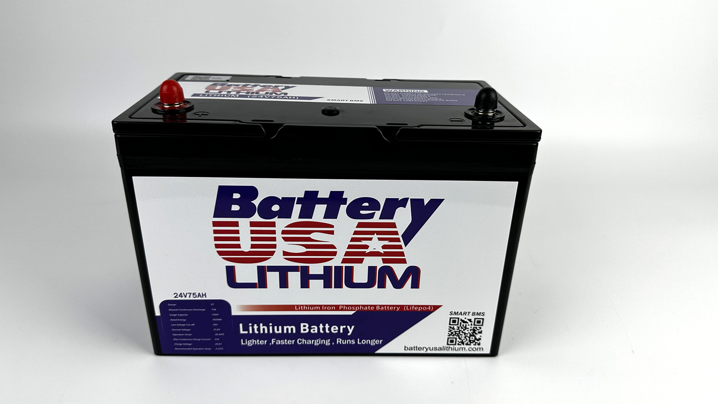 24v-75ah Lithium Battery