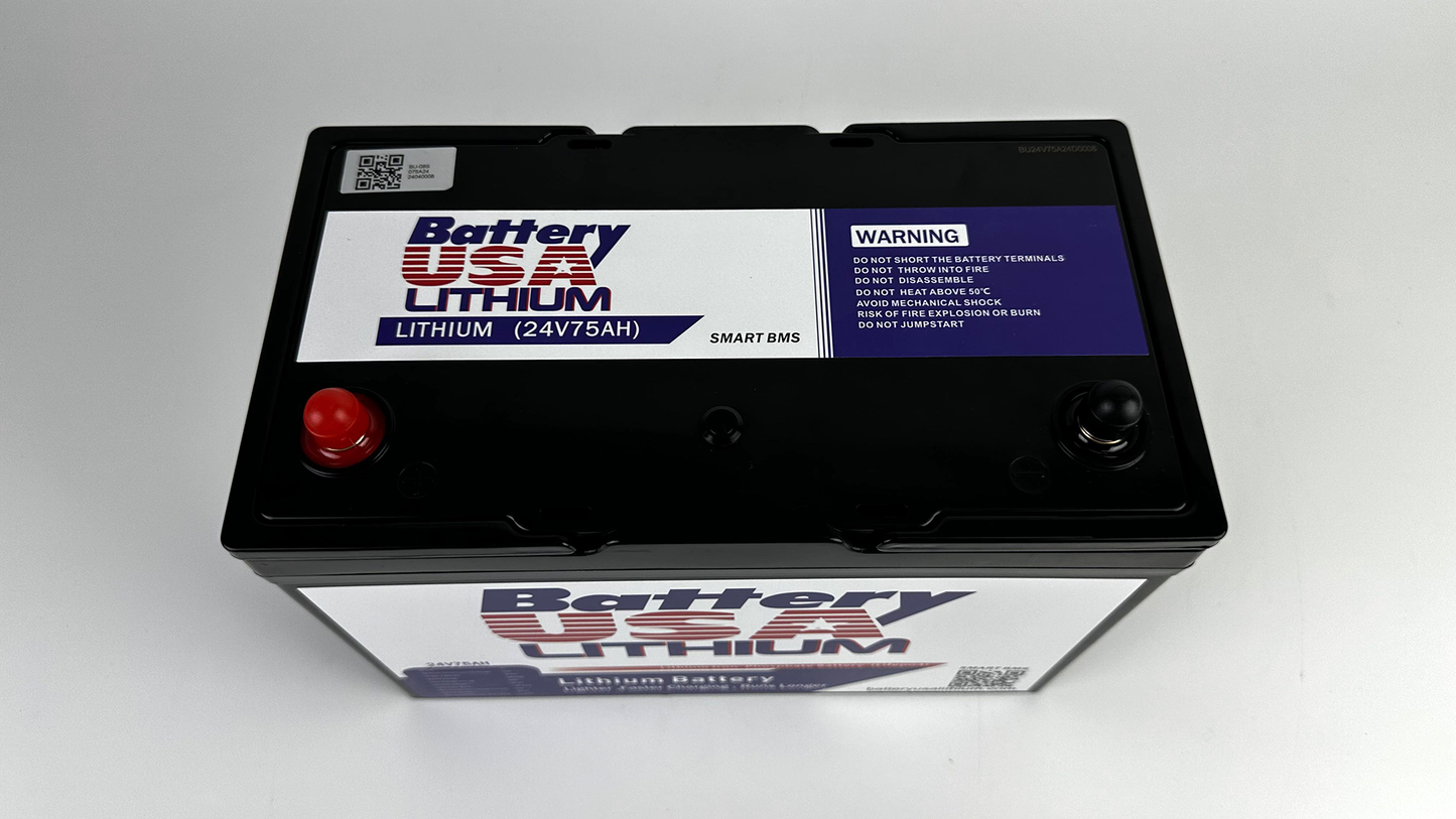 24v-75ah Lithium Battery