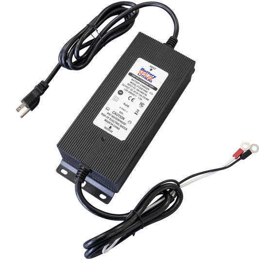 Charger - 24v-10A, Onboard Lithium Battery Charger, IP67 Waterproof