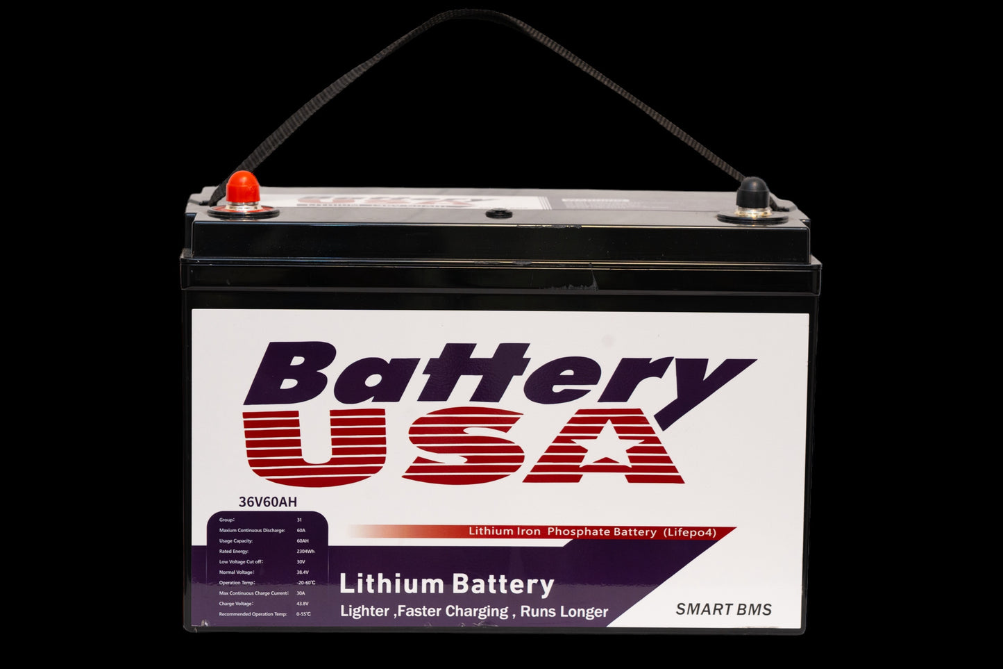 Trolling motor kits-36V-60ah Lithium Battery